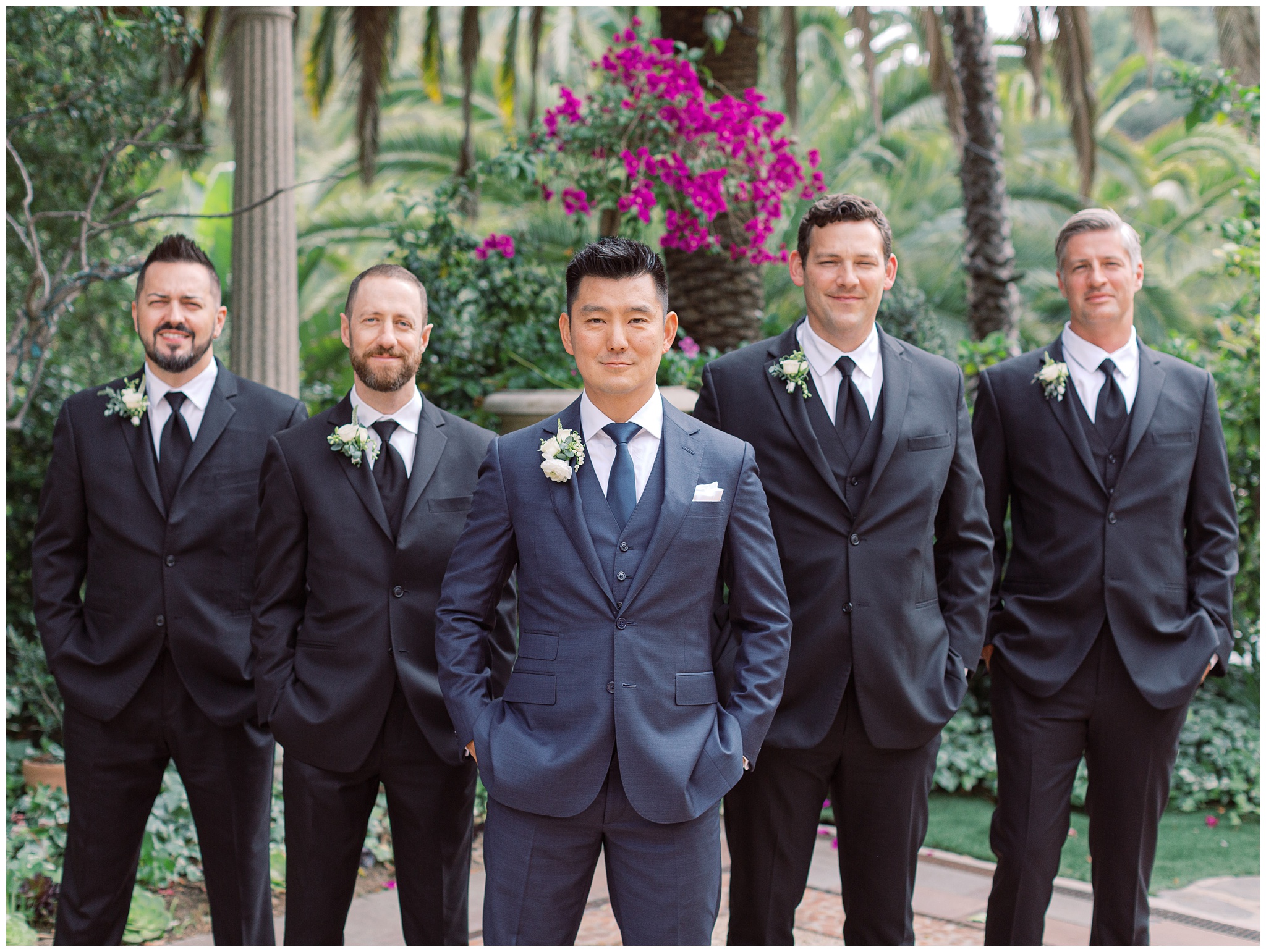 Groom and Groomsmen photo