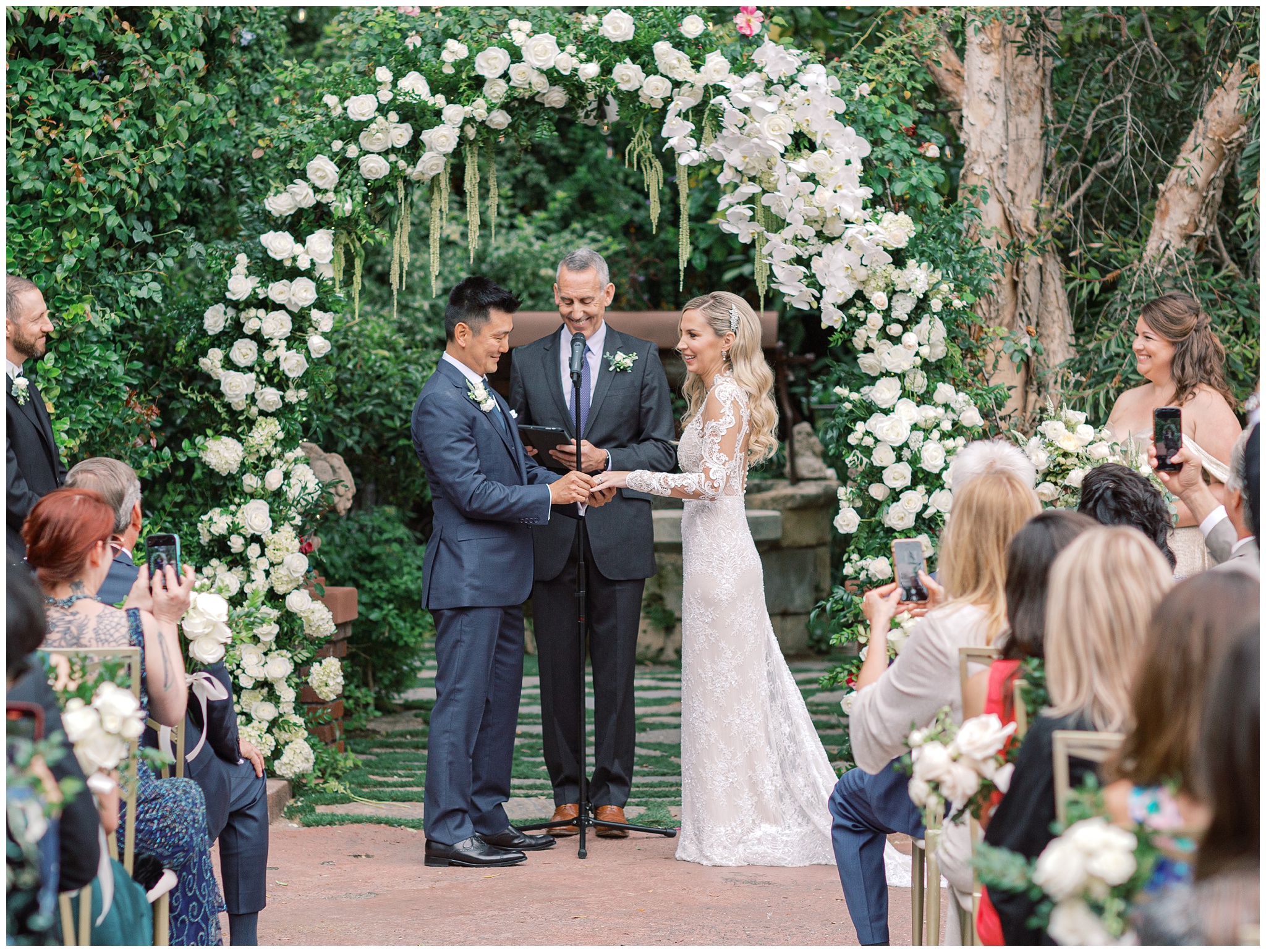 Houdini Estate wedding ceremony photo