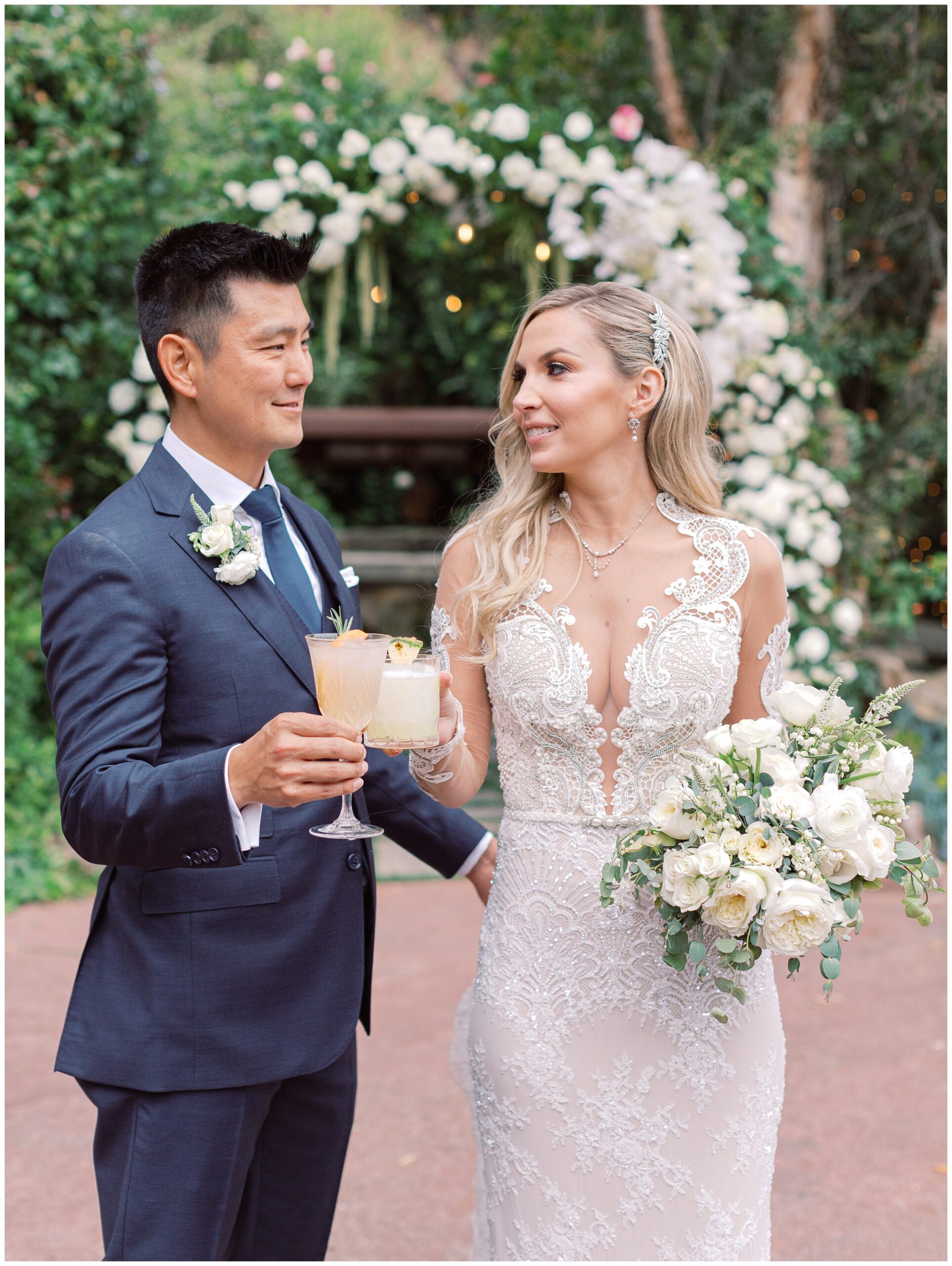 Houdini Estate wedding Bride and Groom photo