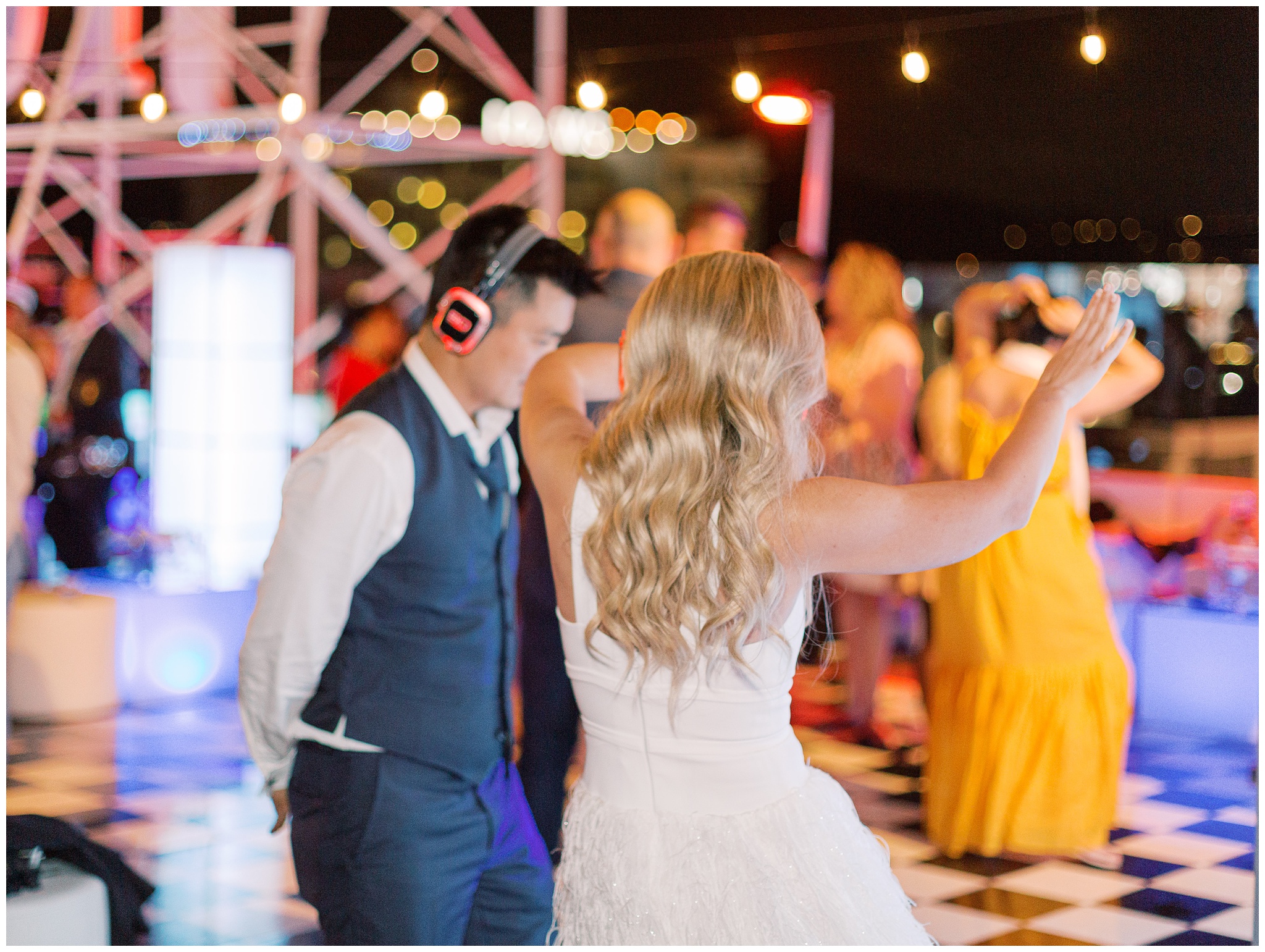 Wedding after party at the Hollywood Roosevelt Hotel