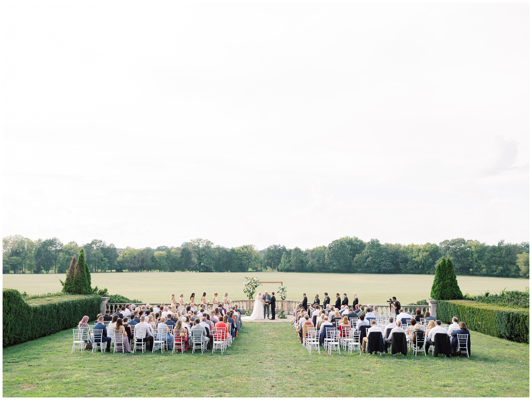 Great Marsh Estate wedding ceremony