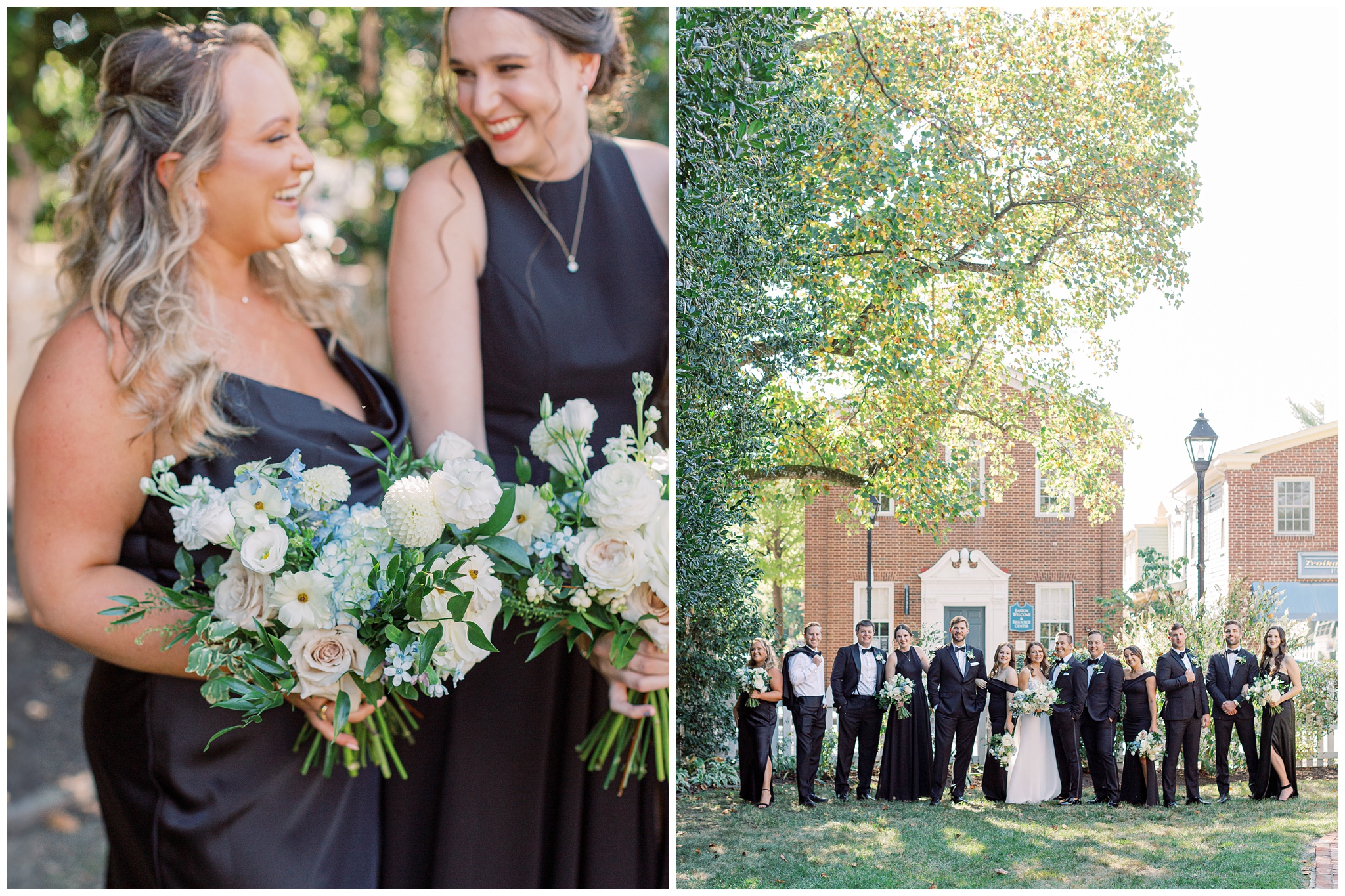 Tidewater Inn wedding party pictures