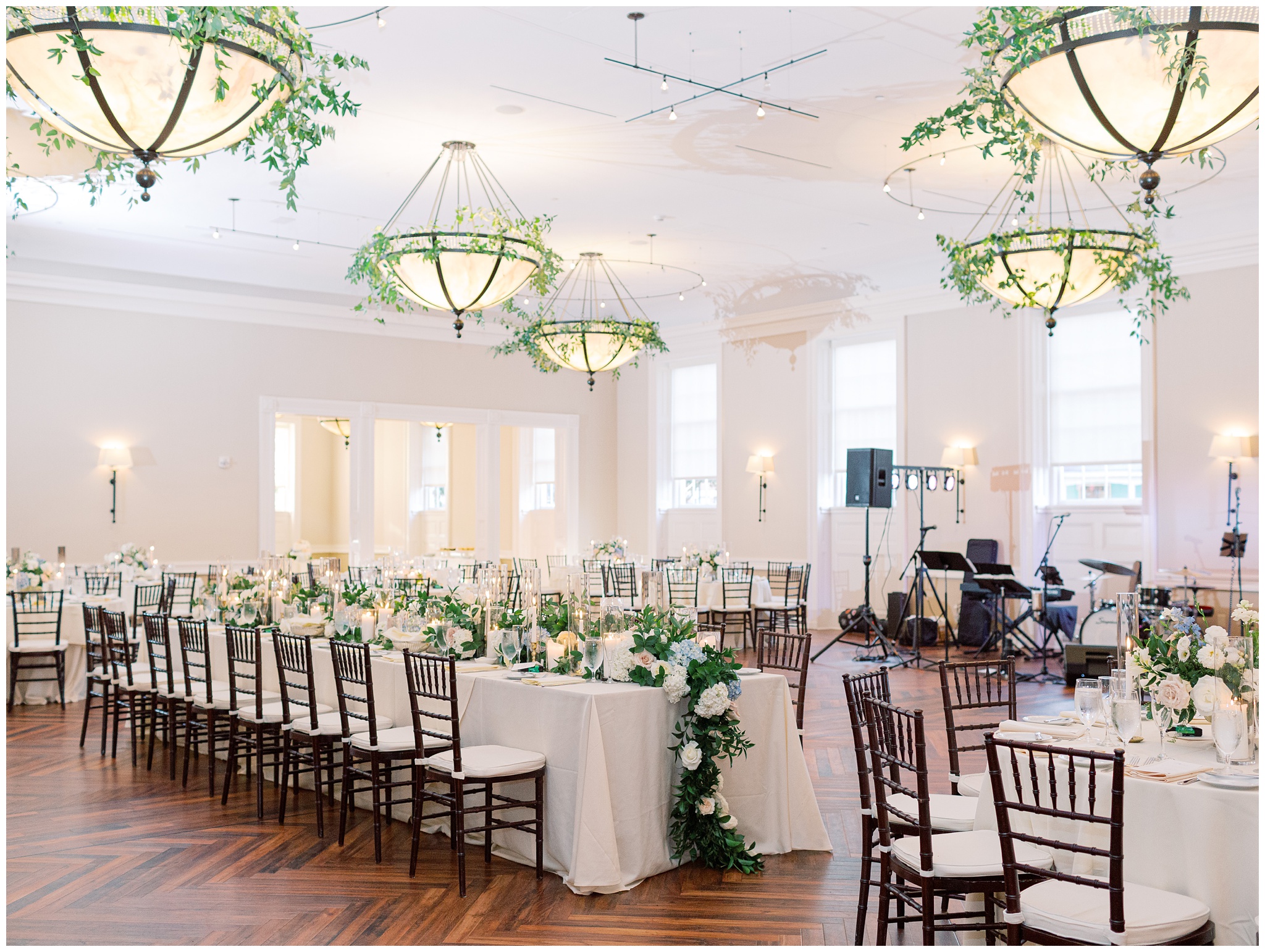 Tidewater Inn wedding reception detail photos