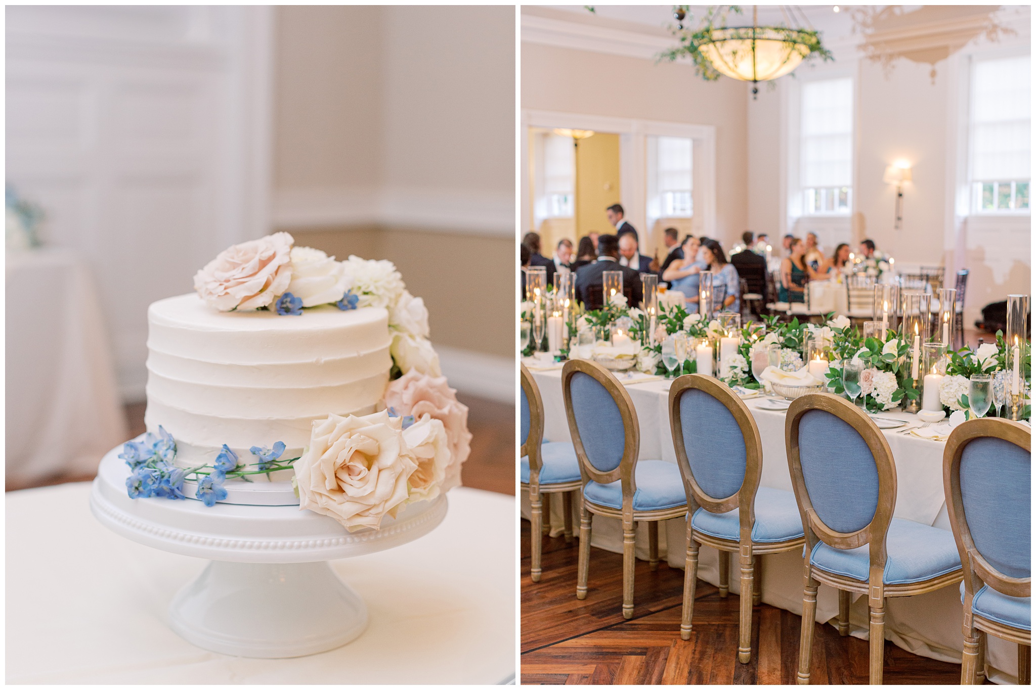 Tidewater Inn wedding reception detail photos