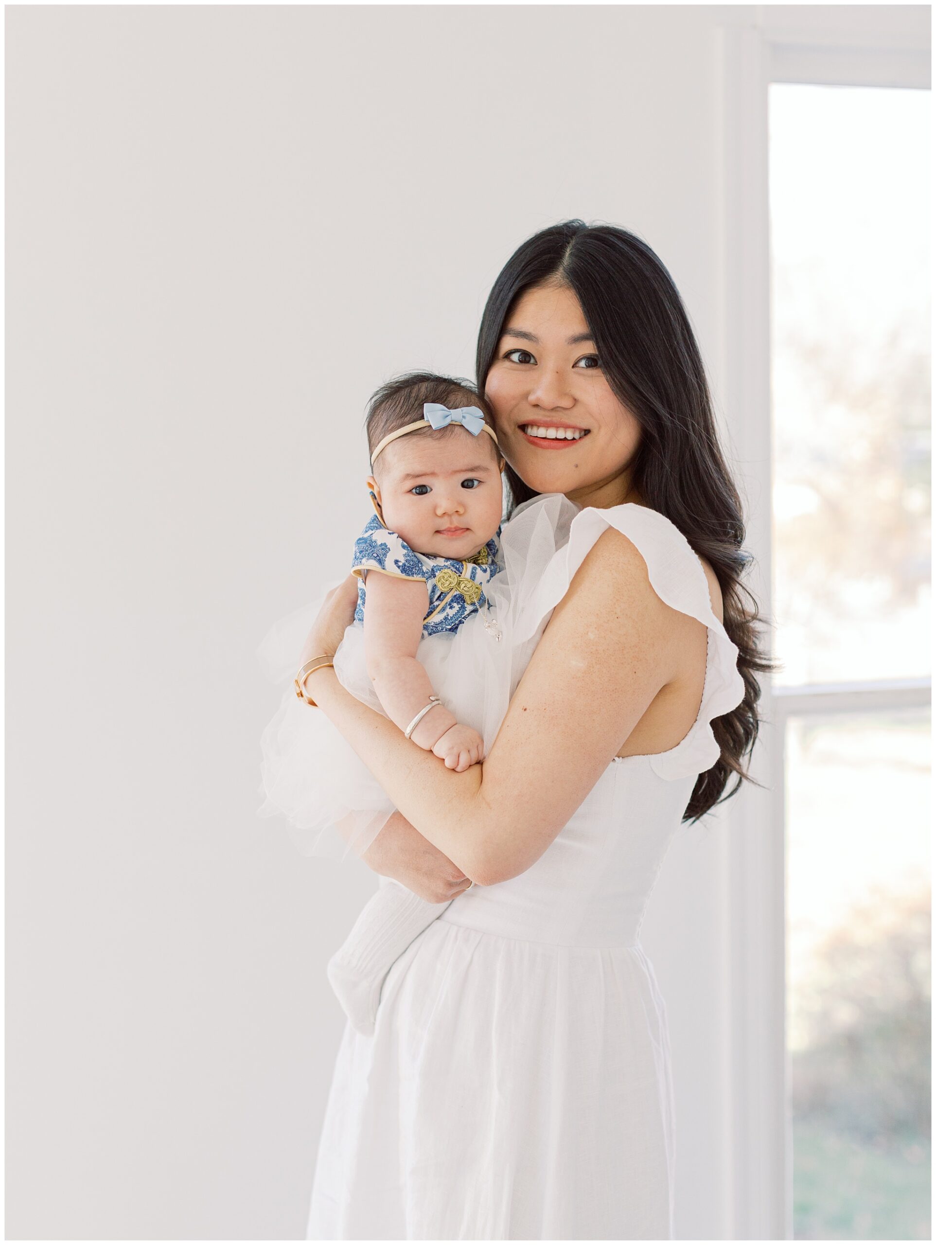 Washington DC indoor studio family photography session