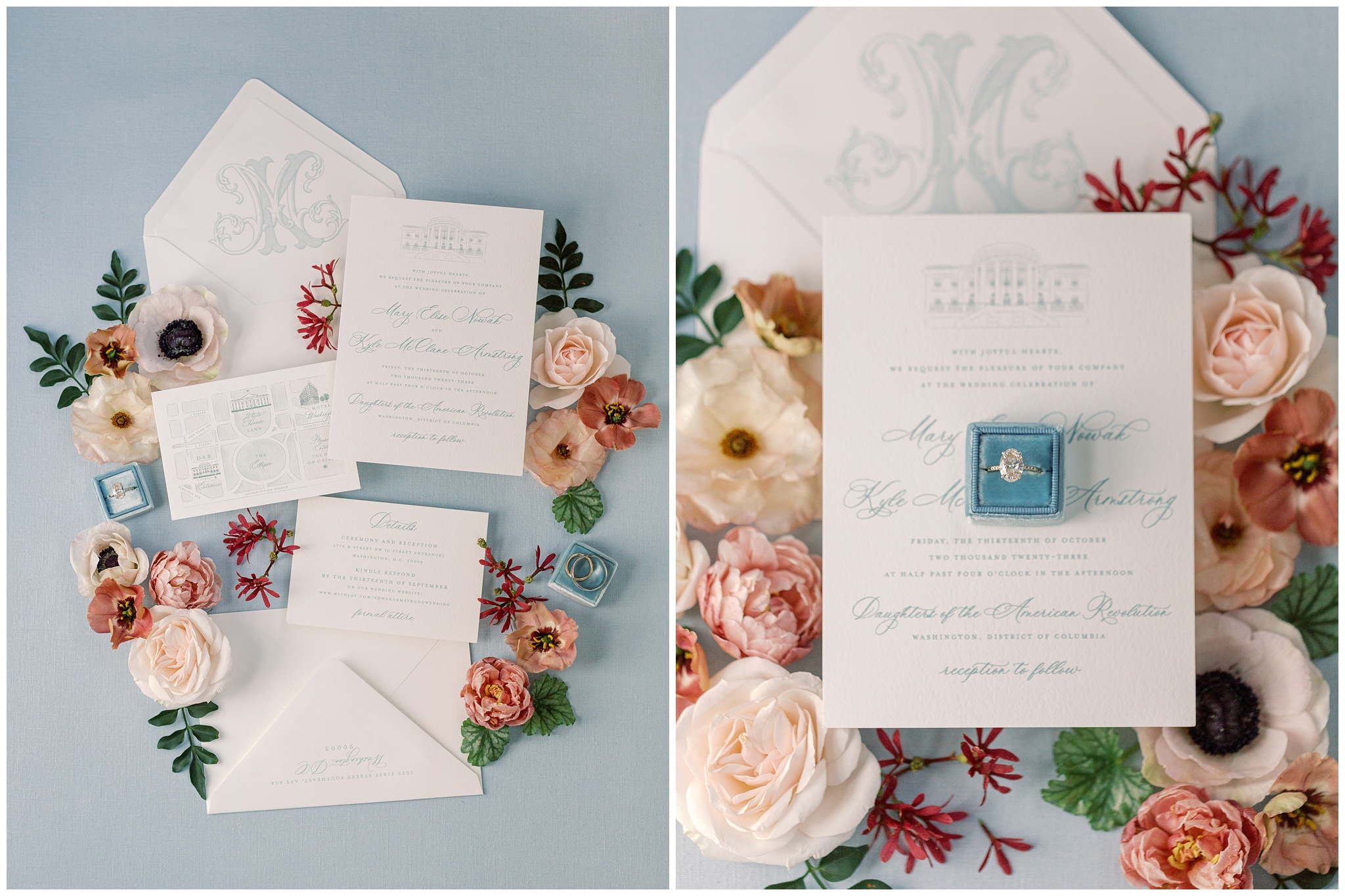 Wedding invitation suite