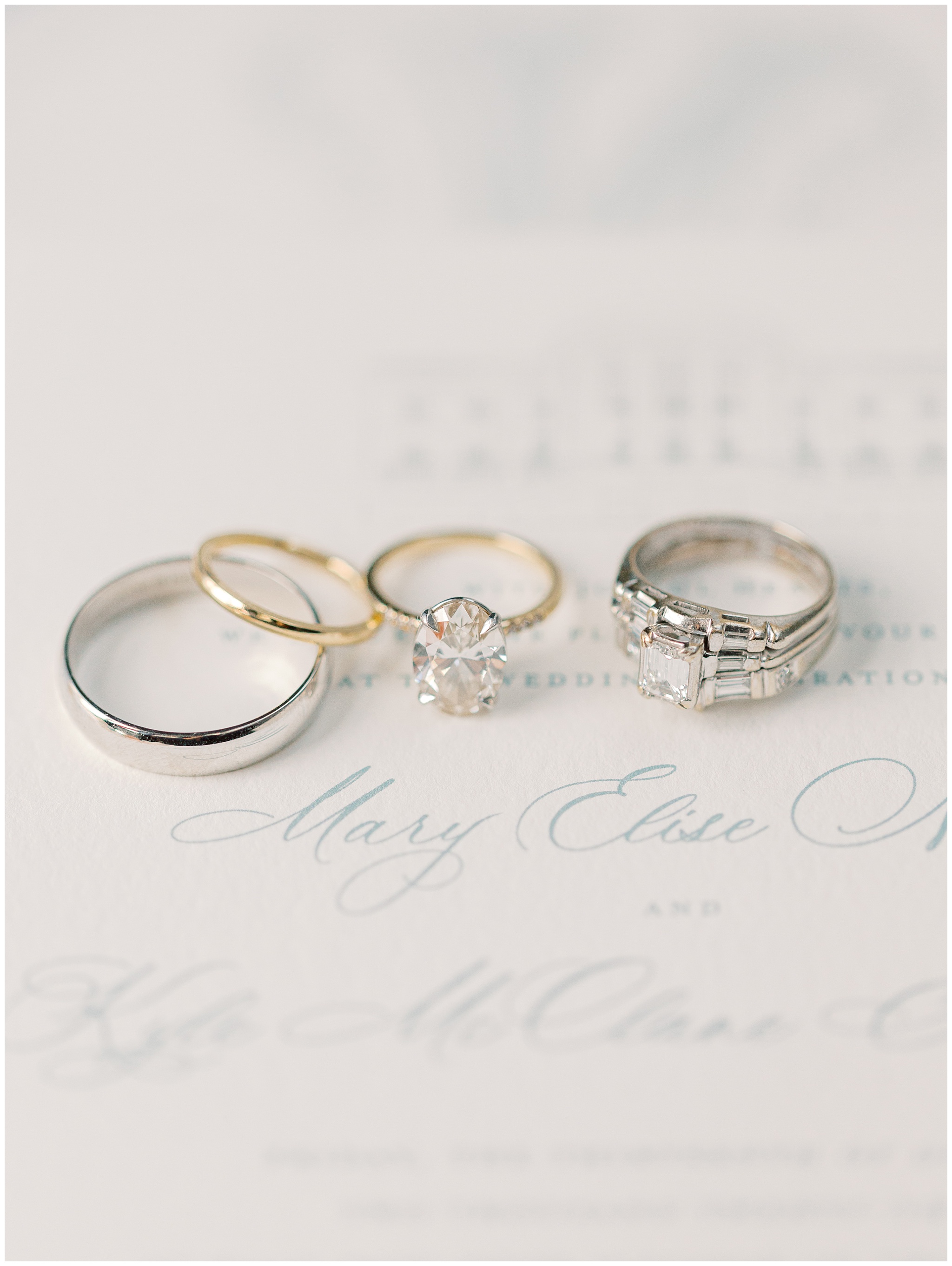 wedding rings close up photo