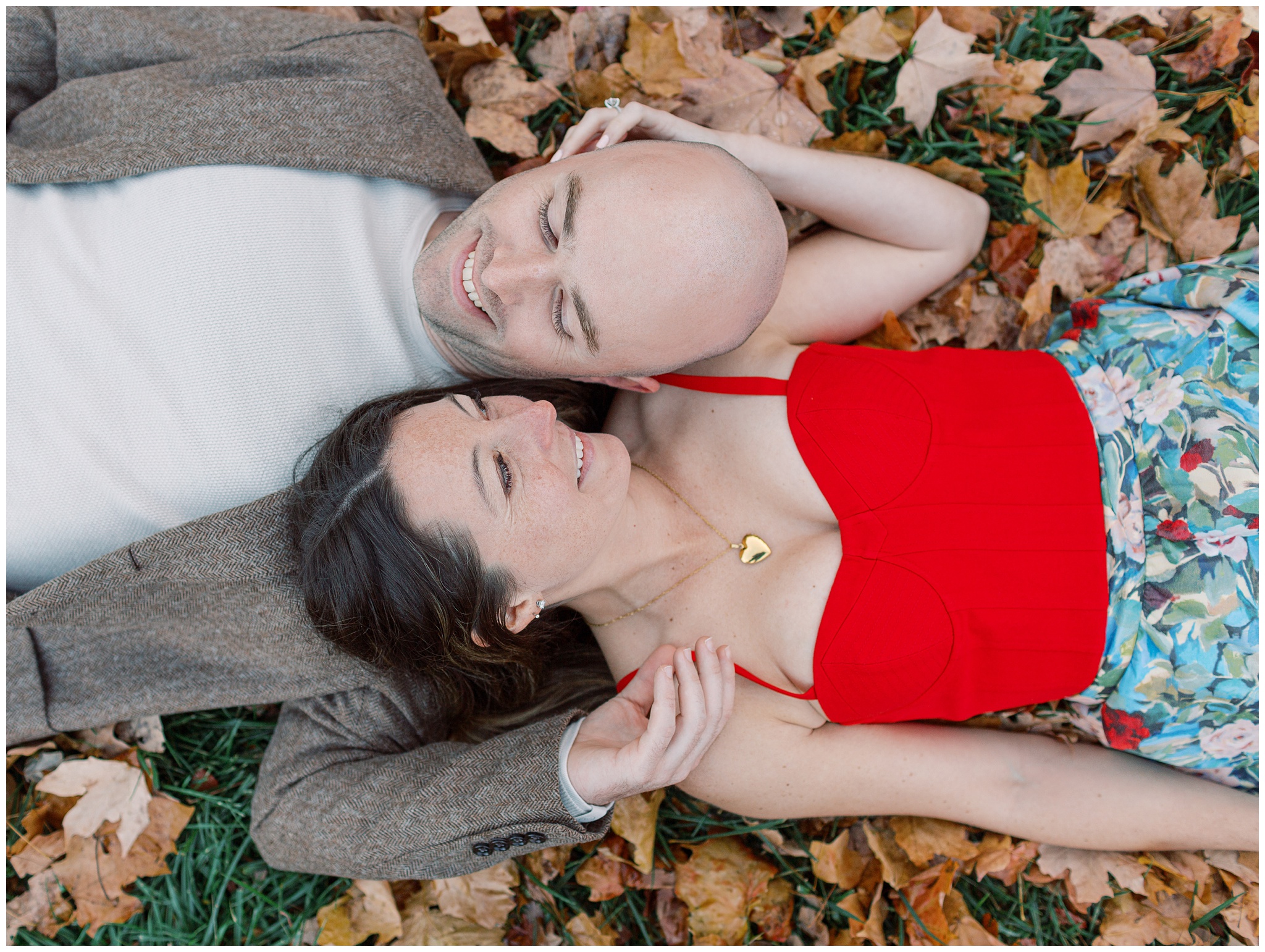 Fall engagement photos
