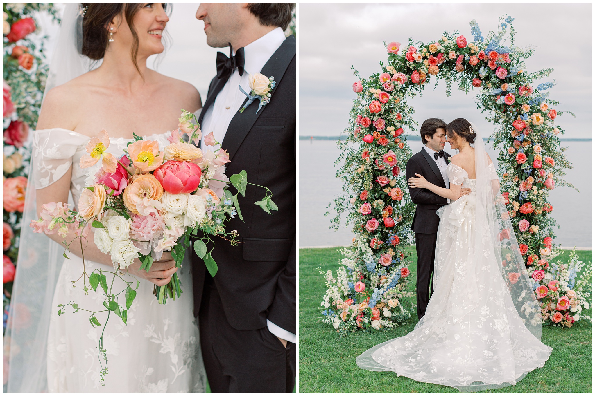 Inn at Perry Cabin wedding Bride and Groom portraits