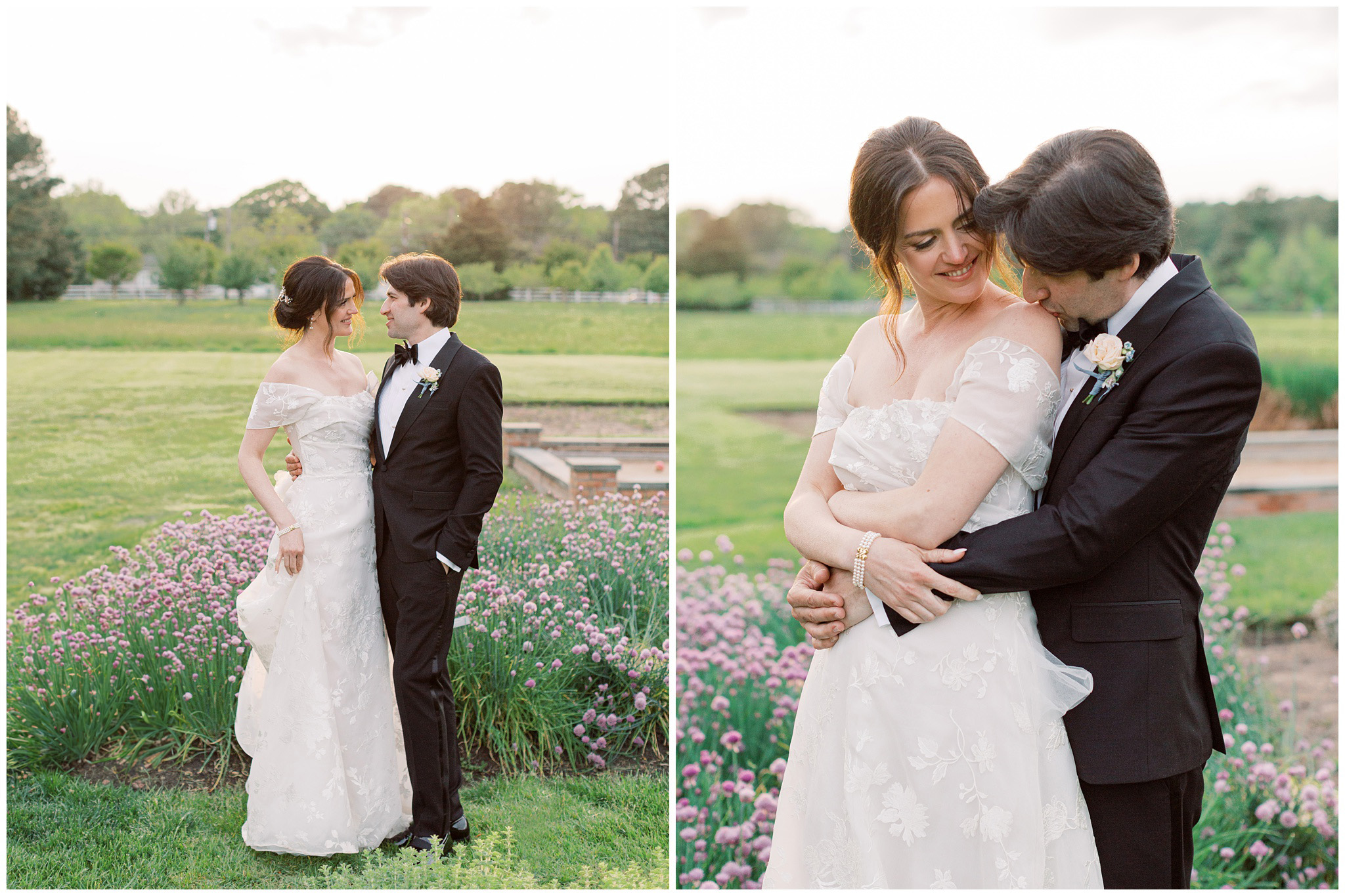 Inn at Perry Cabin wedding golden hour portraits