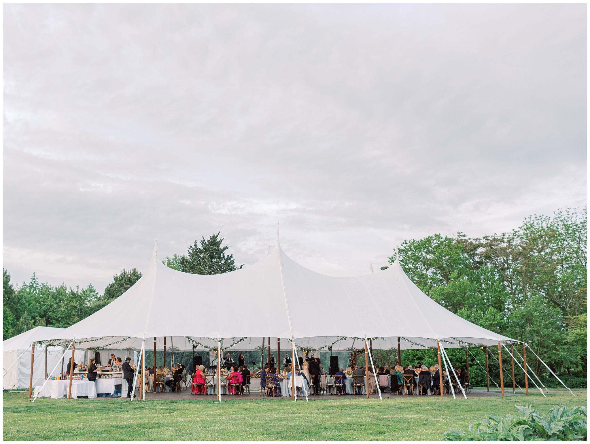 Inn at Perry Cabin wedding reception tent