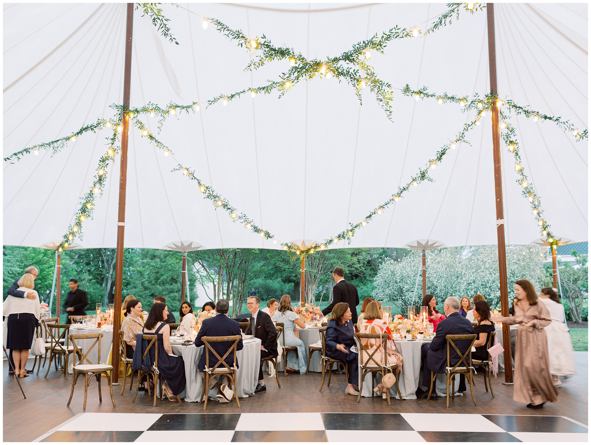 Inn at Perry Cabin wedding reception tent