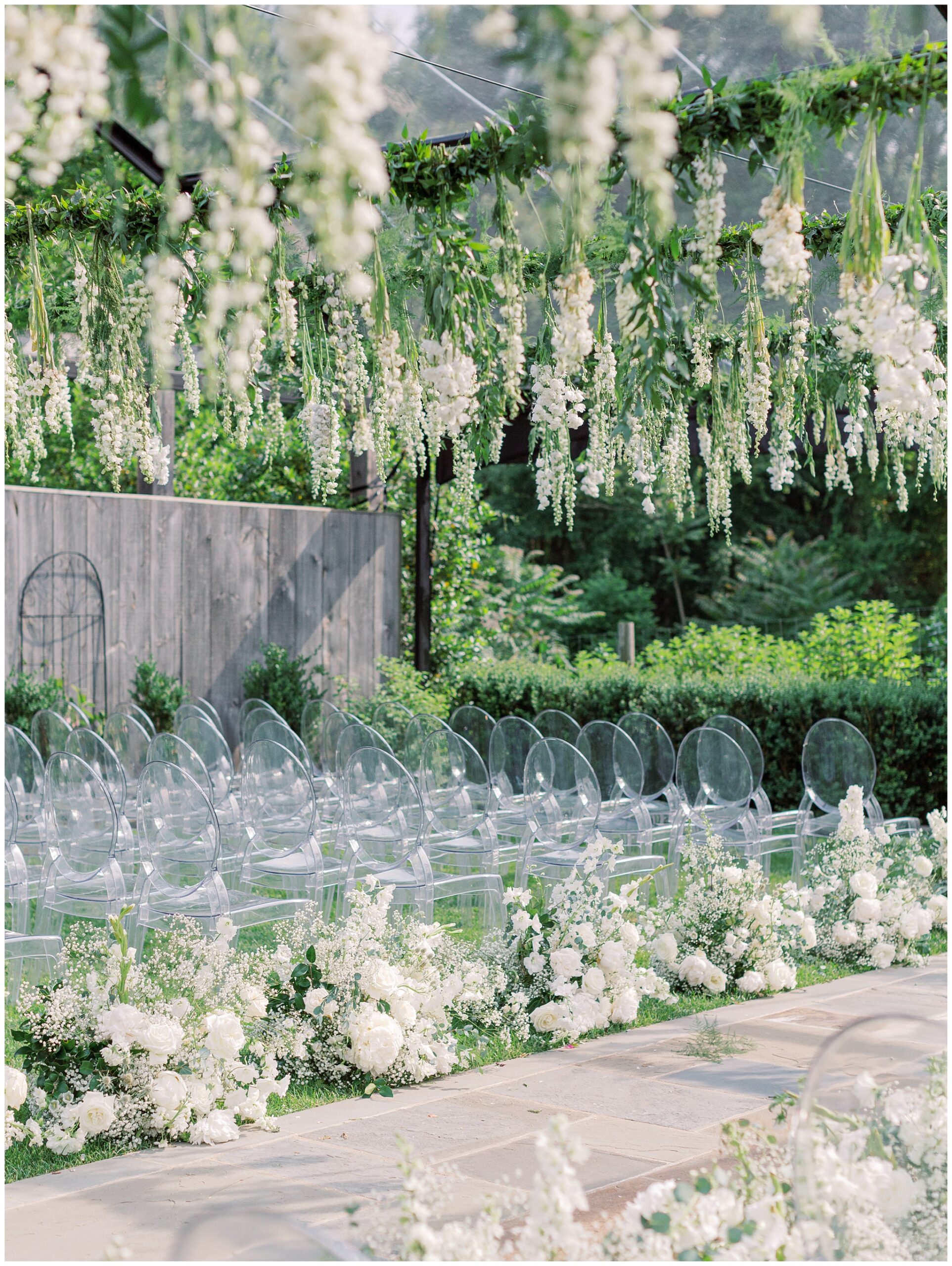 Fleetwood Farm Winery wedding ceremony