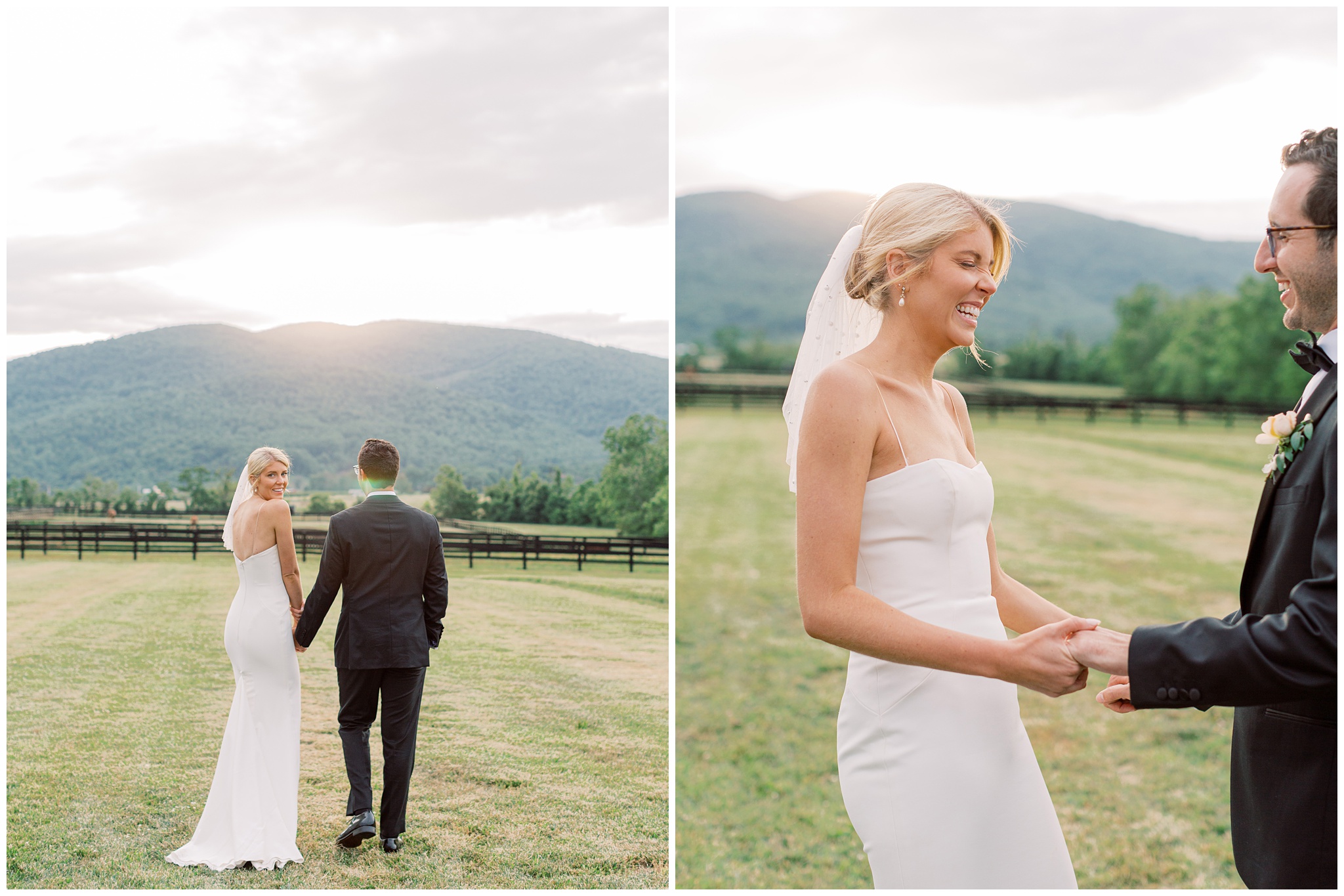 King Family Vineyards wedding photos of Bride and Groom