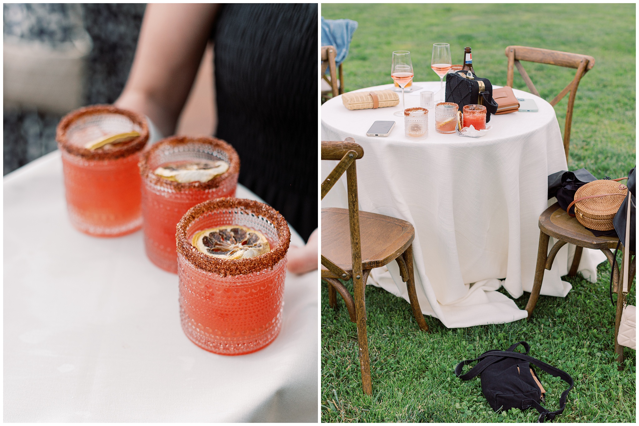 cocktail hour photos