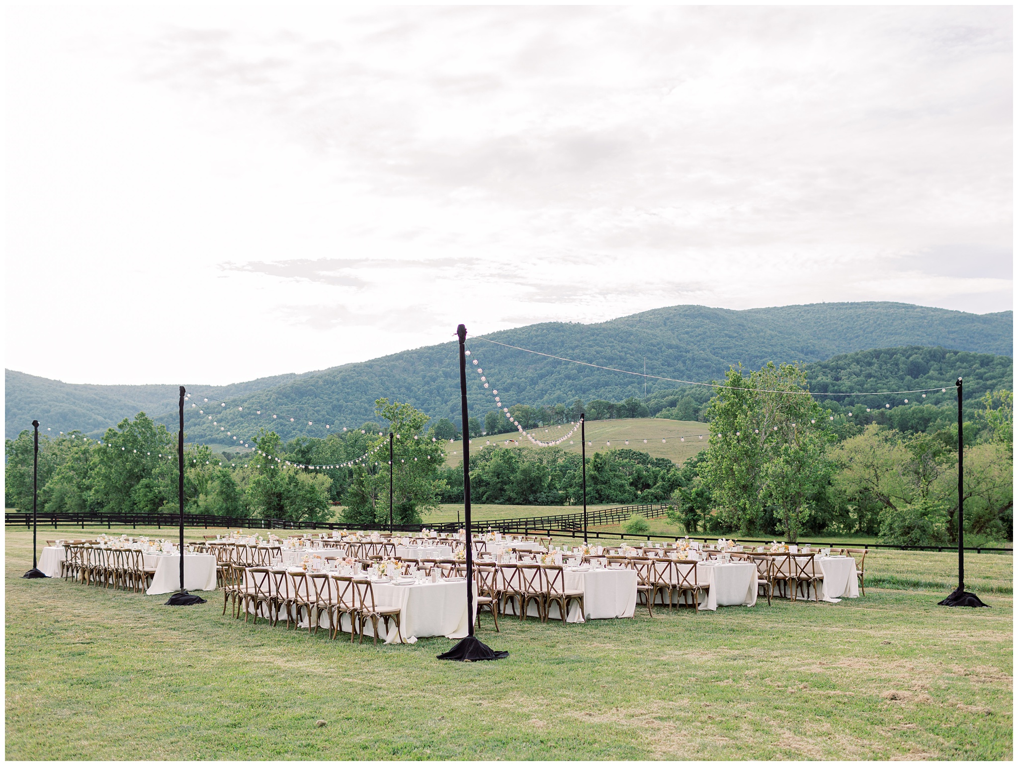 King Family Vineyards wedding reception photo