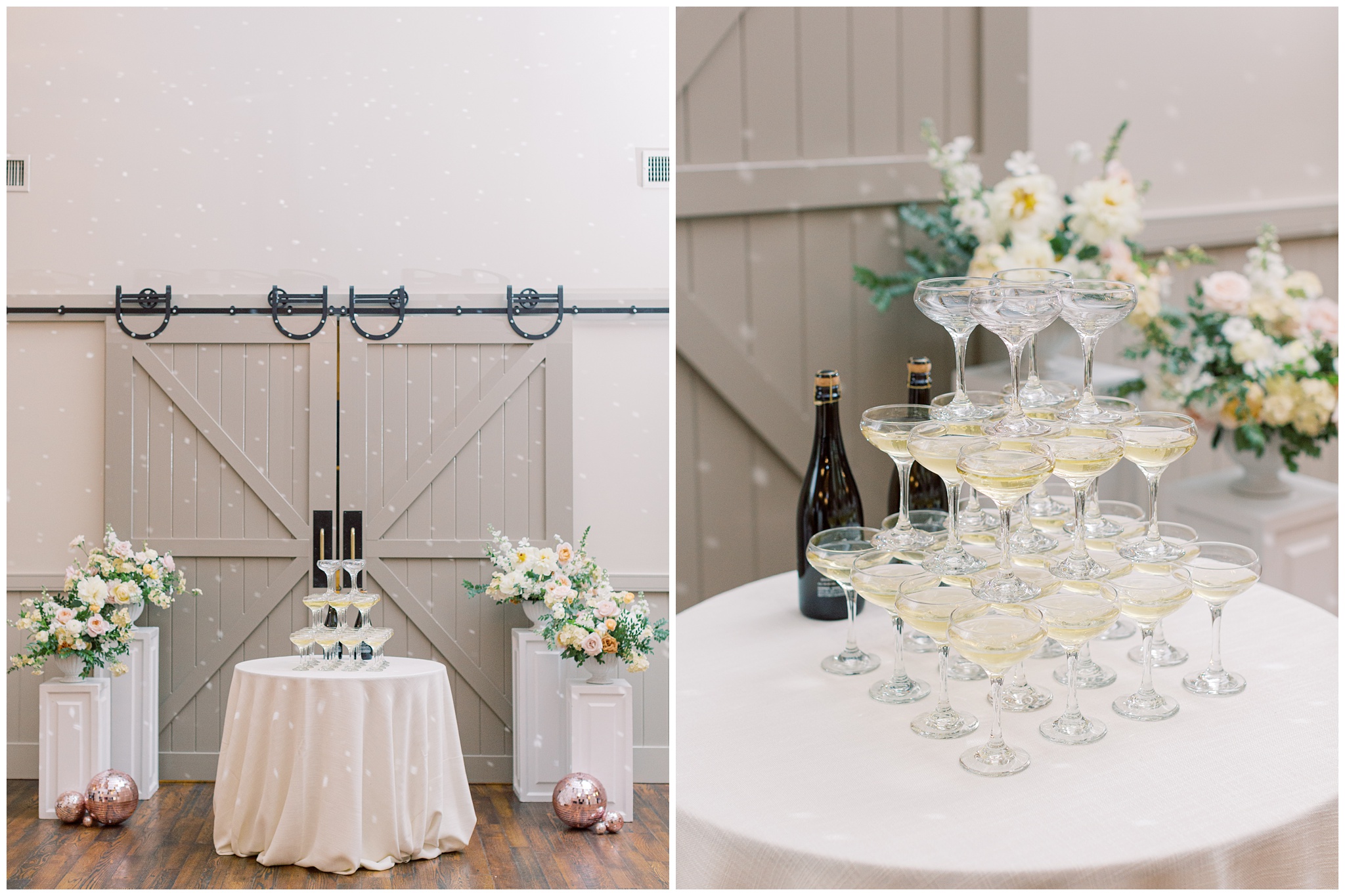 King Family Vineyards wedding reception photos