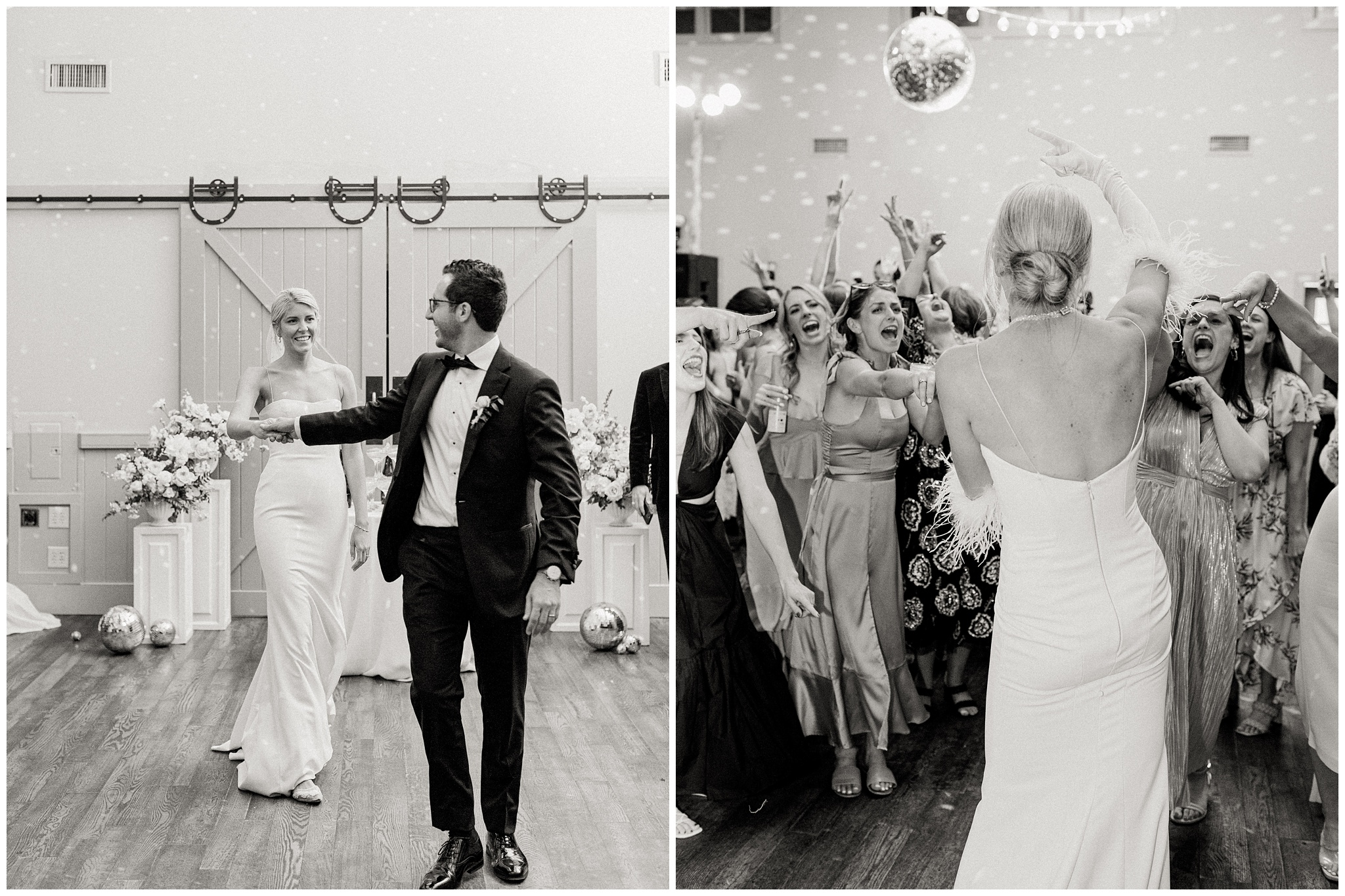 Bride and Groom dancing at King Family Vineyards reception