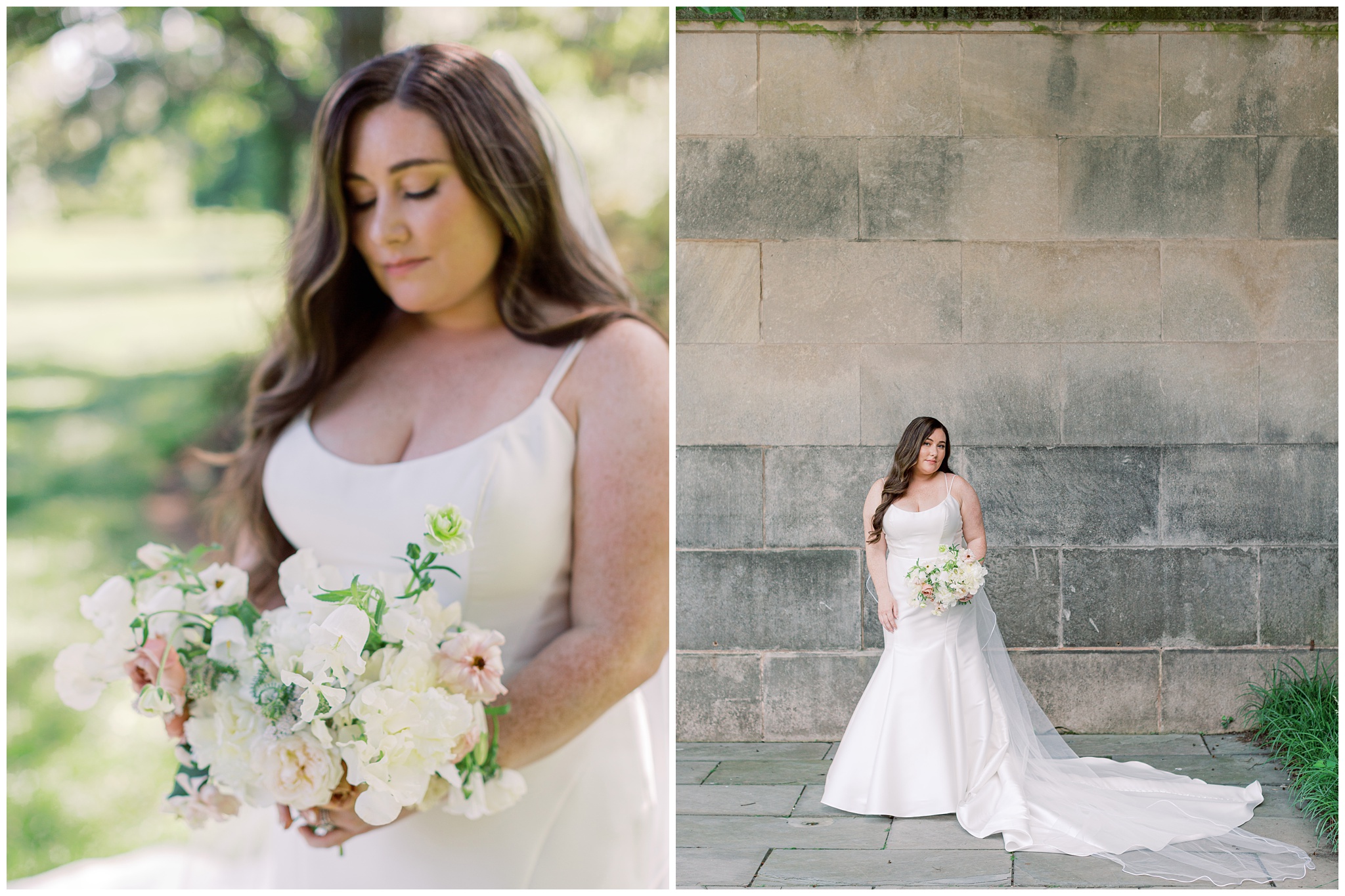Bridal portraits at the Baltimore Museum of Art