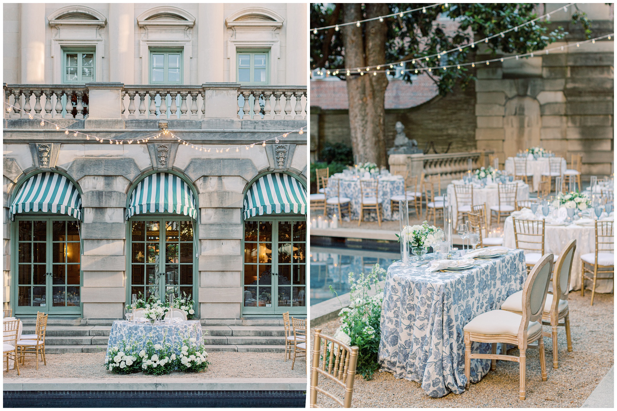 Anderson House wedding reception photos