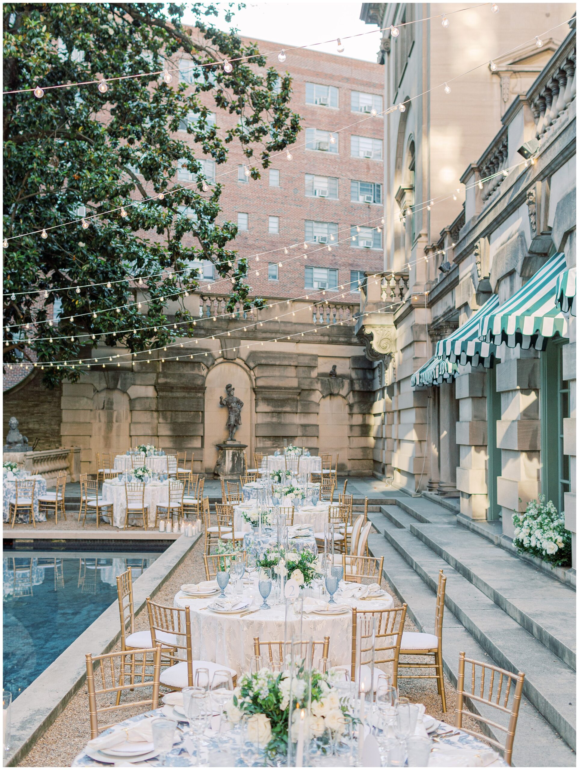 Anderson House wedding reception photos