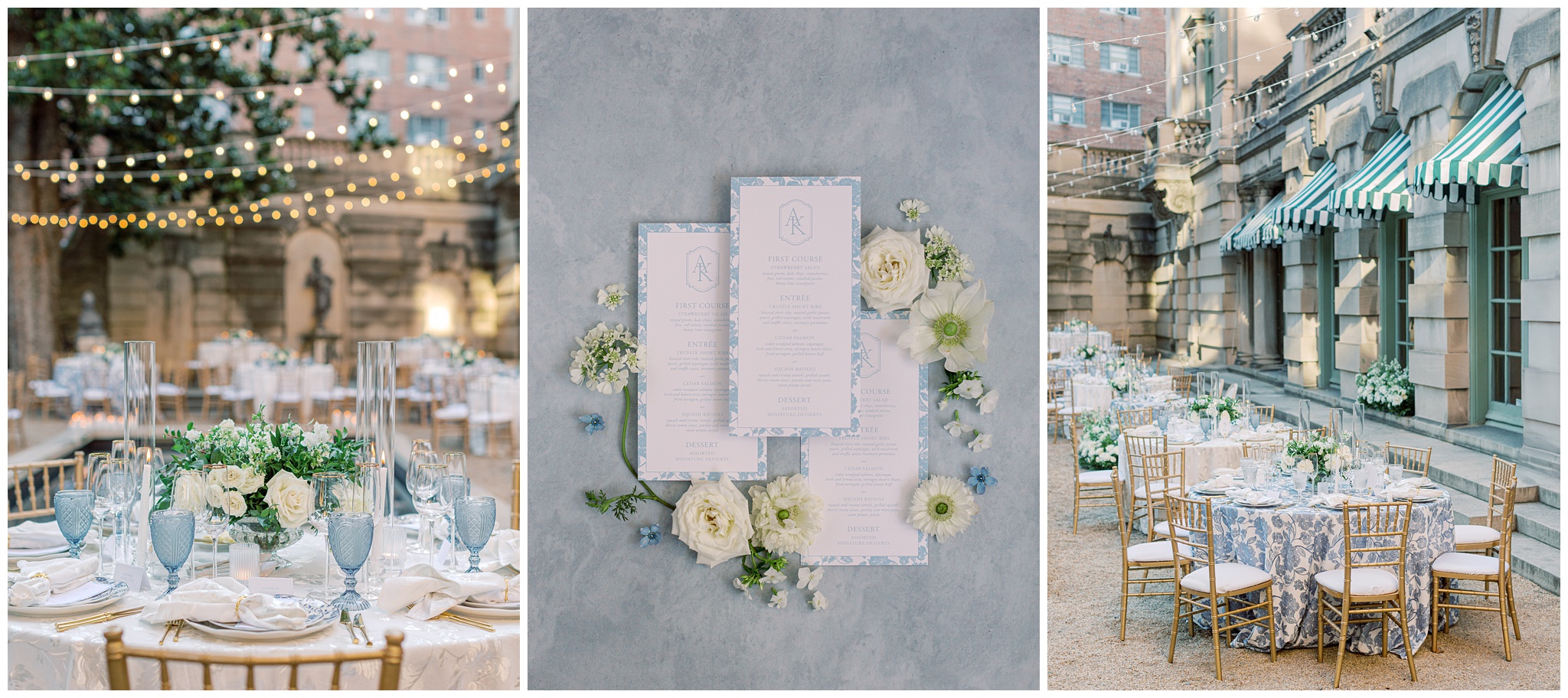 Anderson House wedding reception photos