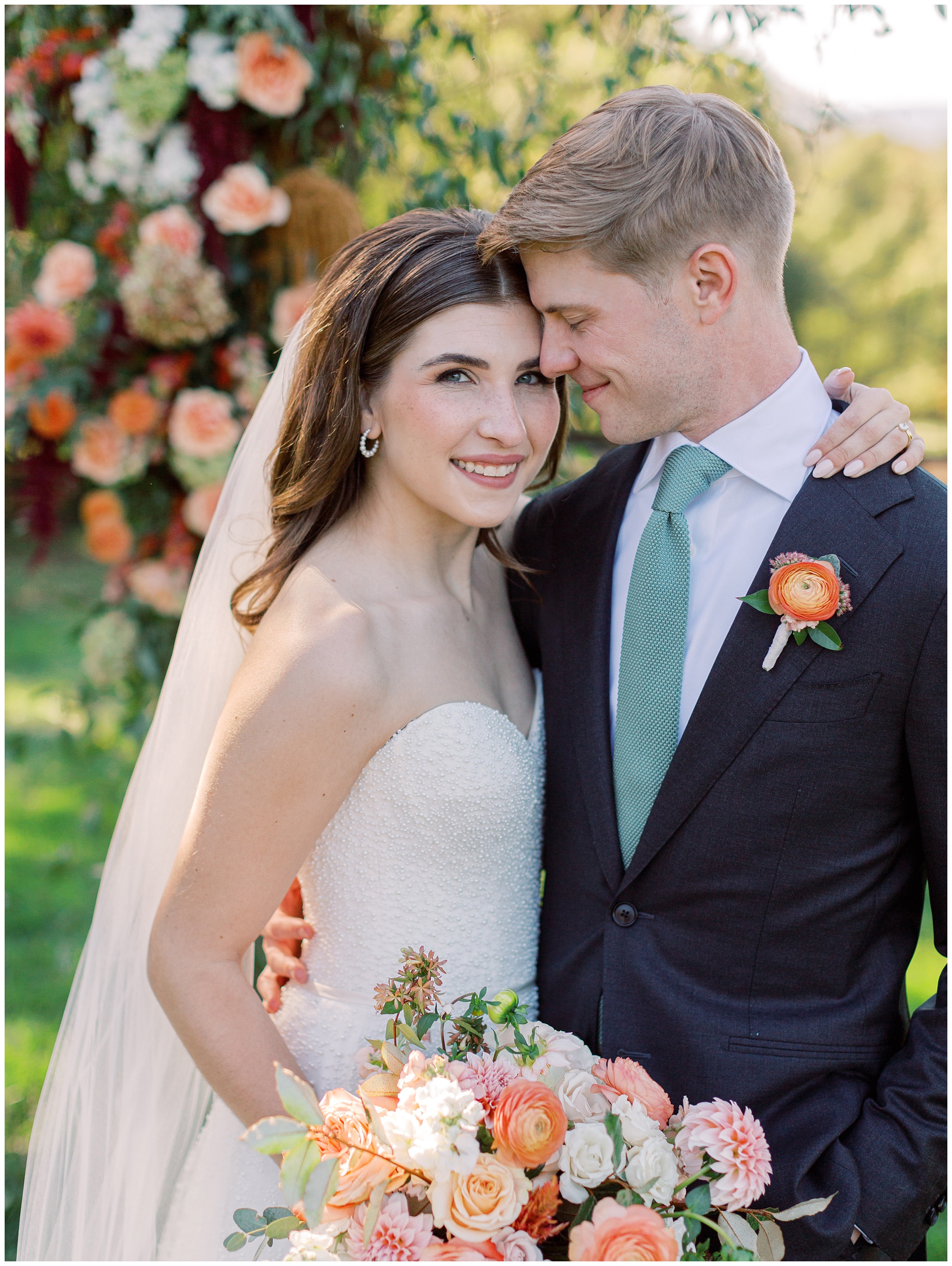 Oak Barn at Loyalty wedding photo of Bride and Groom
