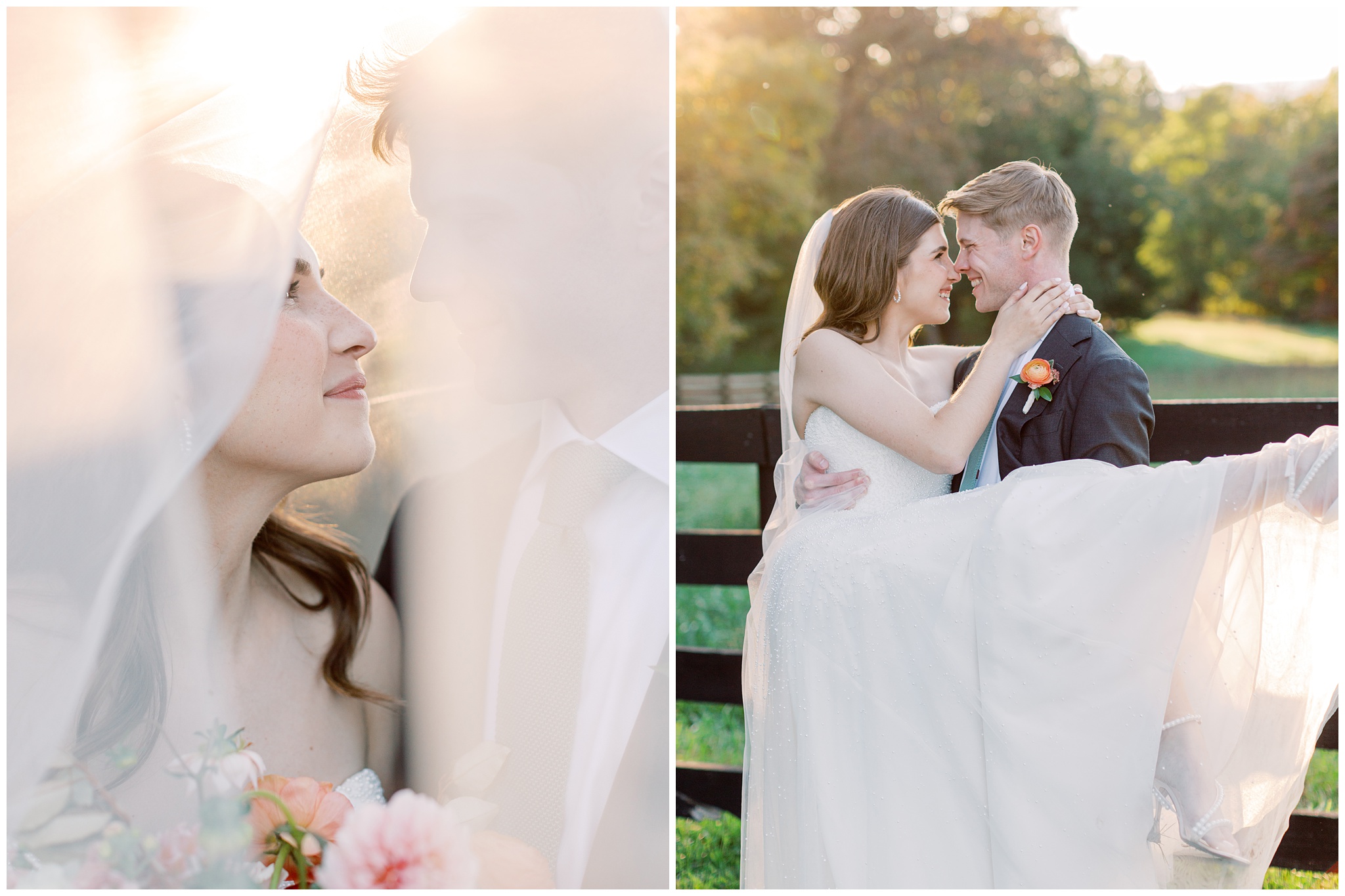 Oak Barn at Loyalty wedding photos of Bride and Groom