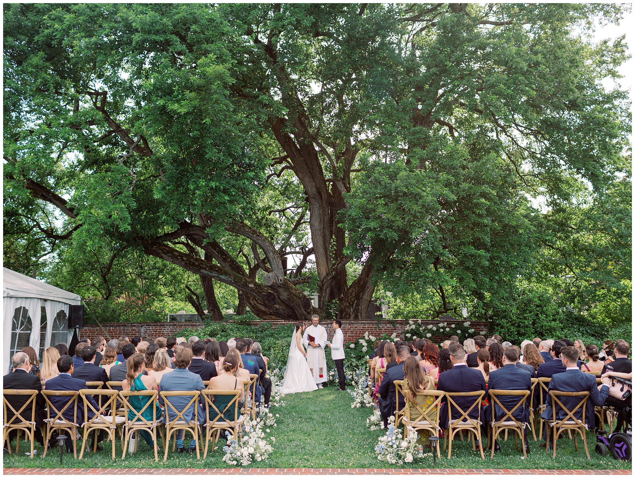 River Run wedding ceremony photo