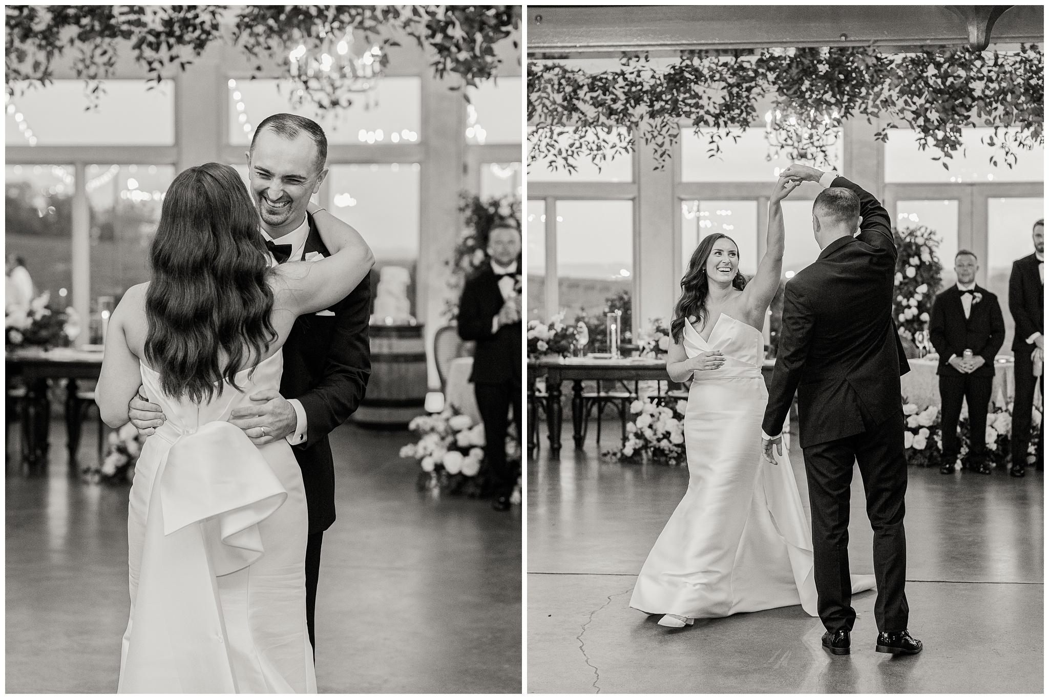 Bride and Groom first dance