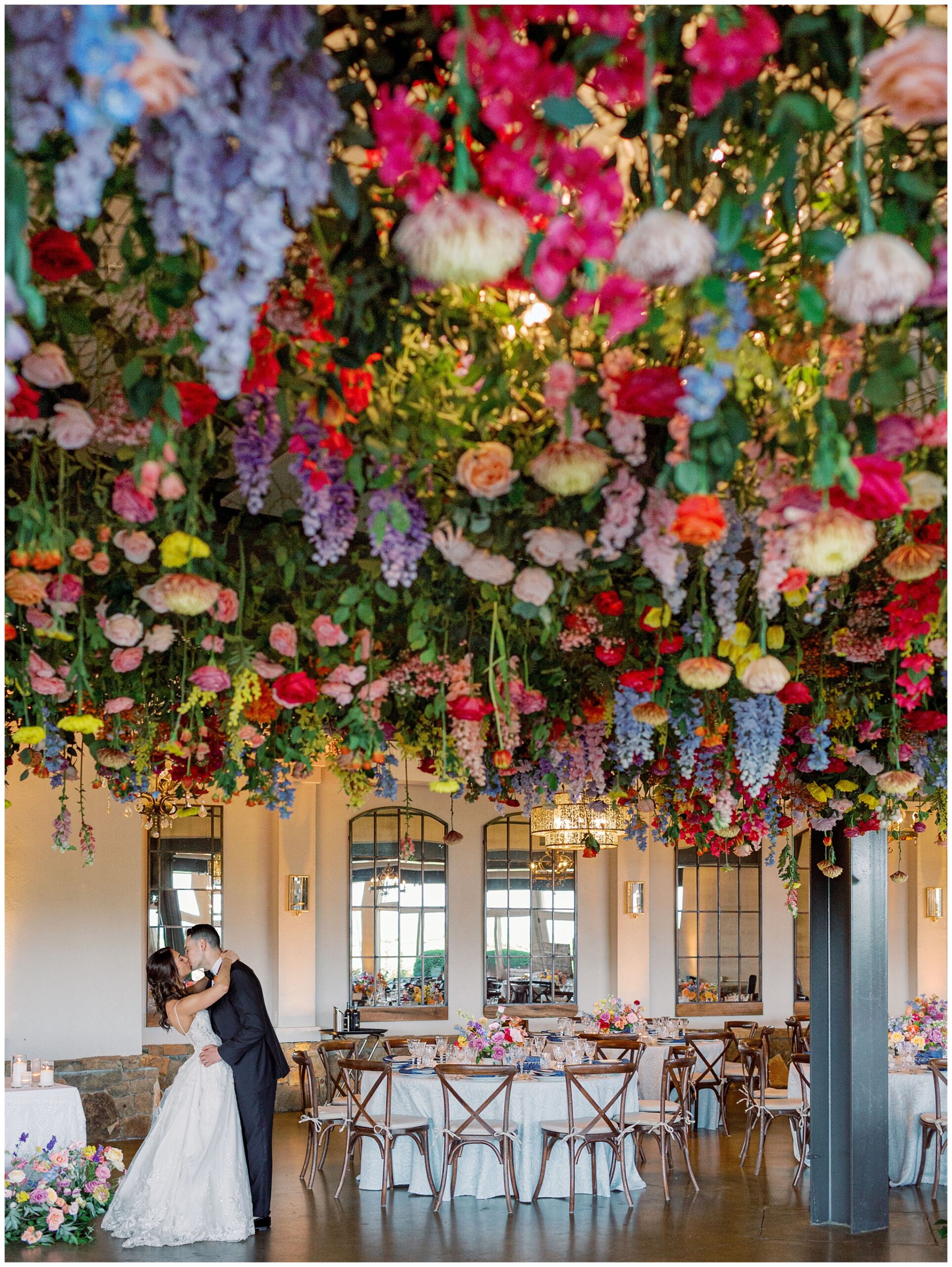 Stone Tower Winery wedding reception photo