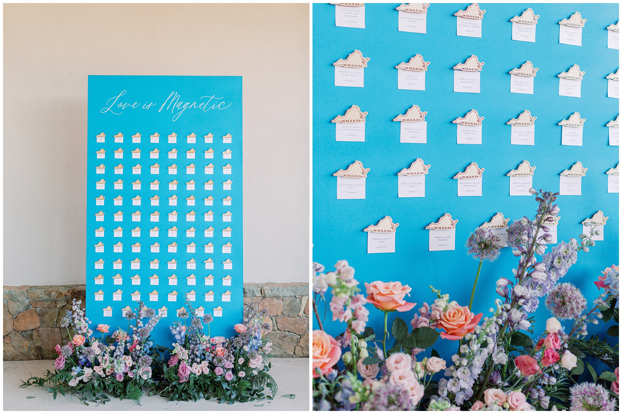 magnet escort wall display