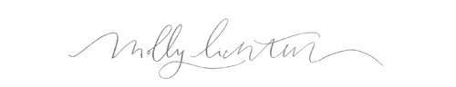 logo for DC wedding photographer Molly Lichten Photography