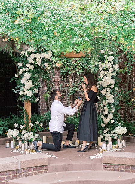 Chic Washington DC surprise proposal